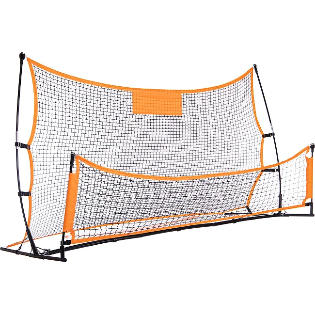 Тренажер футбольный отражатель ударов ребондер двойной Quickster soccer trainer SP-SPORT
 C-2847 2,1x1,2м