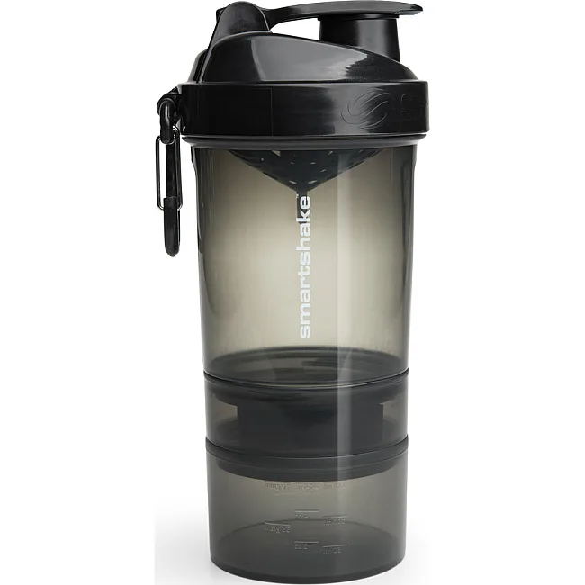 Спортивний шейкер SMARTSHAKE Original2GO 600ml Black