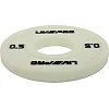 Диск для штанги полиуретановый
 LiveUp LP8028-0_5 ø50мм 0,5кг