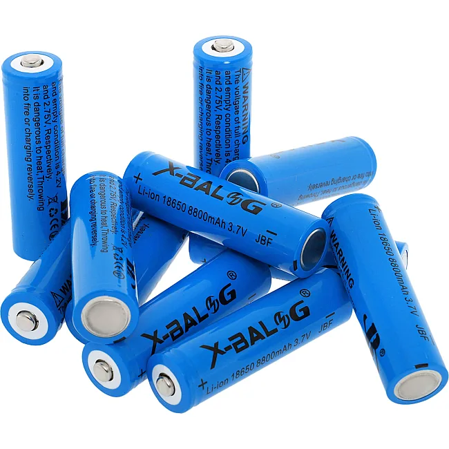 Аккумуляторная батарея 18650 X-BALOG 18650-B 3.7V, 4.2V 9.6wh 8800 mah 1шт