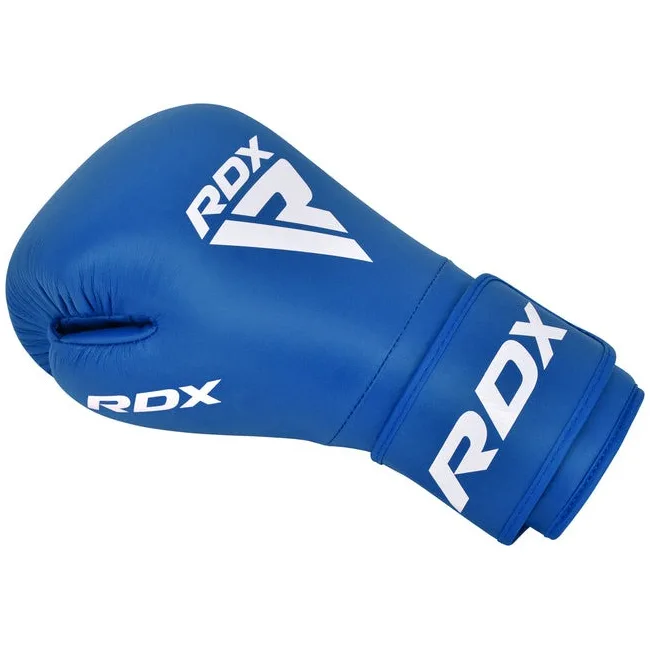 Боксерские перчатки RDX AS1 BLUE (капа в комплекте)