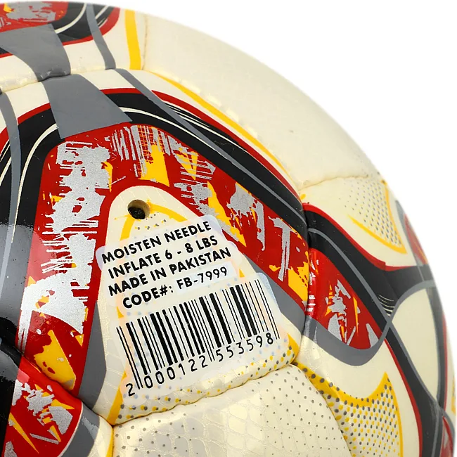 Футбольный мяч
 SOCCERMAX SNAKE FB-7999 №5 PU (Белый-бордовый)