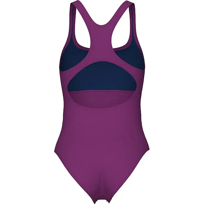 Купальник закрытый для женщин Arena SOLID SWIMSUIT CONTROL PRO BAC фиолетовый