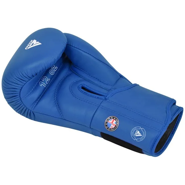 Боксерские перчатки RDX AS1 BLUE (капа в комплекте)