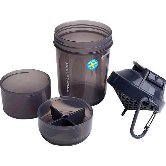 Спортивний шейкер SMARTSHAKE Original2GO 600ml Black