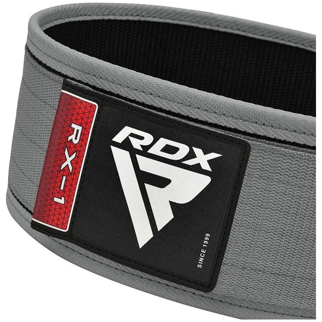 Пояс для тяжелой атлетики RDX RX1 Weightifting Belt Grey