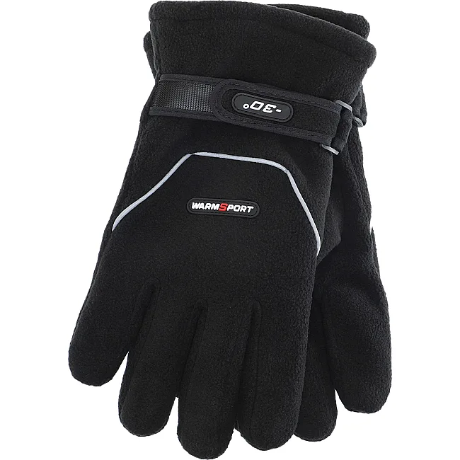 Спортивные теплые перчатки на меху
 SP-SPORT

 BC-8560 (Черный)