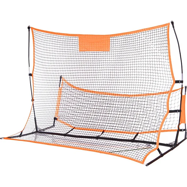 Тренажер футбольный отражатель ударов ребондер двойной Quickster soccer trainer SP-SPORT
 C-2847 2,1x1,2м