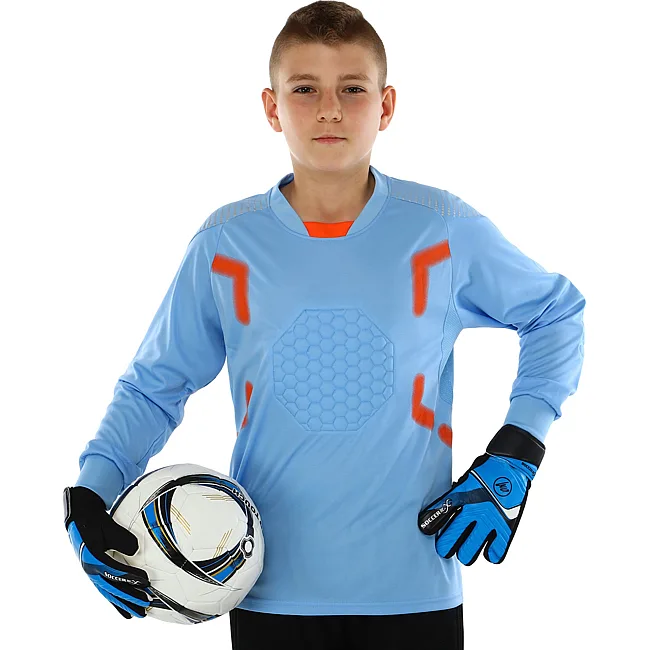Детские вратарские перчатки SOCCERMAX GK-4350 5-7