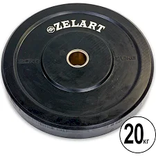 Бамперний диск гумовий ZELART Z-TOP TA-5125-20 51мм 20кг