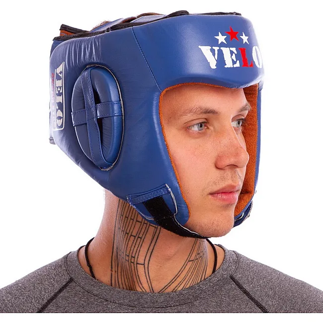 Боксерский шлем профессиональный
 кожаный AIBA VELO
 3081