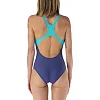 Купальник закрытый для женщин Arena GRAPHIC SWIM PRO BACK фиолетовый
