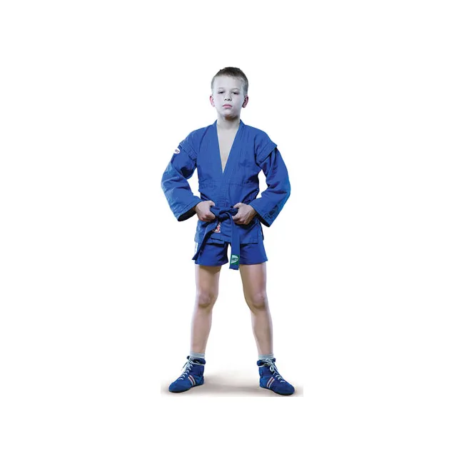 Самбовка (куртка для самбо) Green Hill Junior SSJ-10369 (Синий)