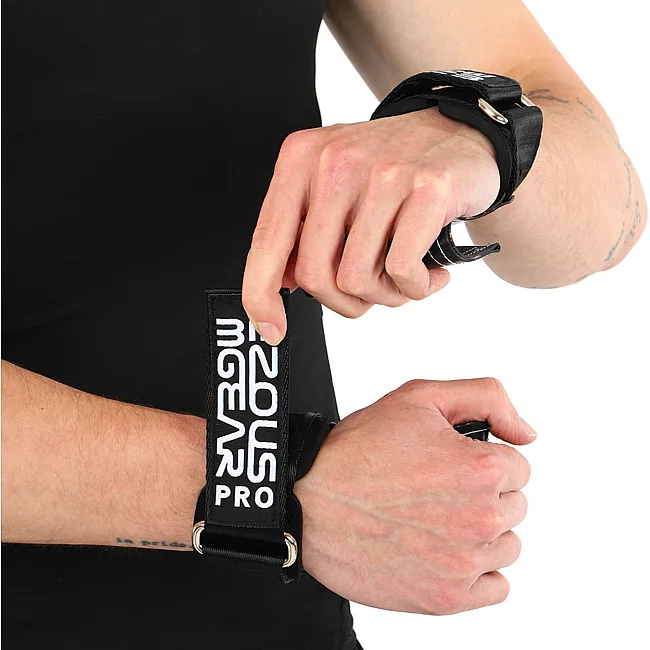 Накладки для подтягивания и тяги GRIPPS XTREME EZOUS D-07 2шт (Черный)