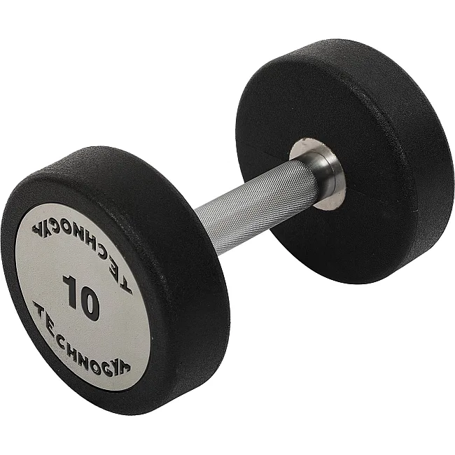 Гантель профессиональная
 с полиуретановым покрытием TECHNOGYM TG-1834-10 1шт 10кг