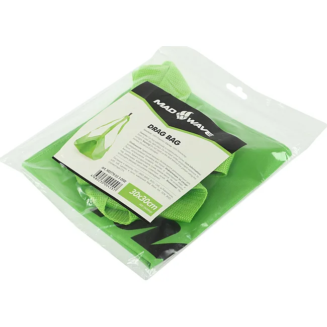 Парашут гальмівний для плавання MADWAVE
 DRAG BAG M077903300W 30х30см