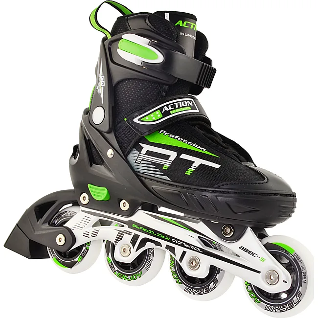 Роликовые коньки Action Chris PW-153B-5-1/Green