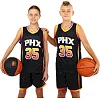 Форма баскетбольная детская NBA клуб Phoenix Suns 35 BA-3836 (Синий-красный-оранжевый)