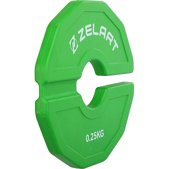 Блины диски сменные резиновые Rubber Change Plates ZELART
 TA-1692-0_25 0,25кг