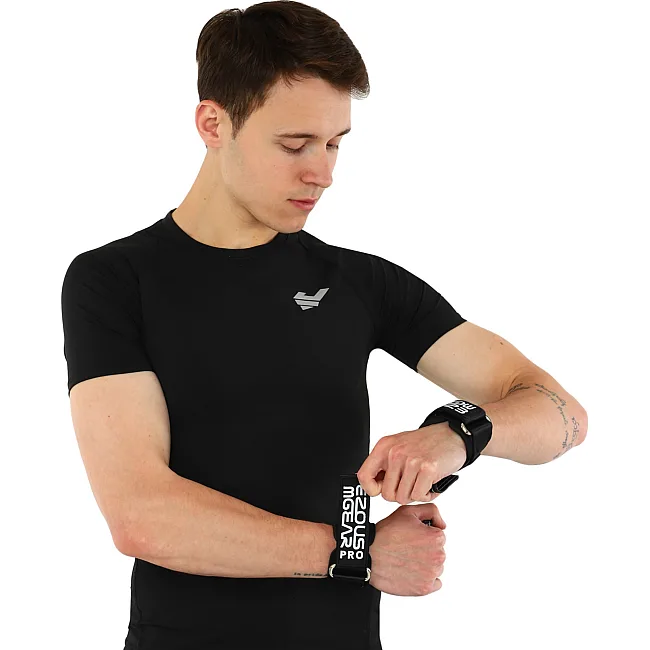 Накладки для подтягивания и тяги GRIPPS XTREME EZOUS D-07 2шт (Черный)
