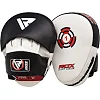 Лапы боксерские RDX T1 Curved White/Black