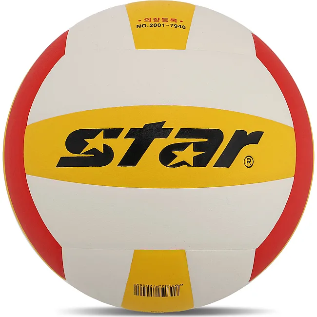 Волейбольный мяч
 STAR X-DREAM VB4025-34 №5 PU
-красный (Белый-желтый)