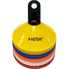 Набор разметочных фишек META Training Space Marker Set of 50 желтый, синий, оранжевый, белый, бо