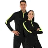 Спортивный костюм
 лонгслив на молнии и брюки LIDONG LD-2002 (Черный-салатовый)