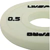 Диск для штанги полиуретановый
 LiveUp LP8028-0_5 ø50мм 0,5кг