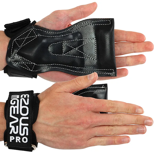 Накладки для подтягивания и тяги GRIPPS XTREME EZOUS D-07 2шт (Черный)