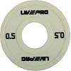 Диск для штанги полиуретановый
 LiveUp LP8028-0_5 ø50мм 0,5кг