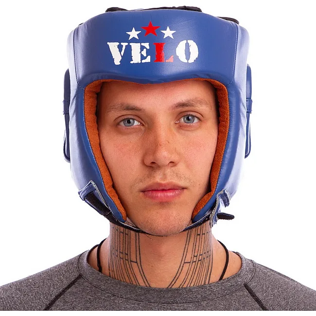 Боксерский шлем профессиональный
 кожаный AIBA VELO
 3081