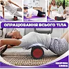 Массажный ролик (роллер) гладкий PowerPlay 4021 Fitness Roller Черно-фиолетовый (30x15см.)