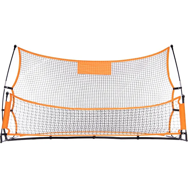 Тренажер футбольный отражатель ударов ребондер двойной Quickster soccer trainer SP-SPORT
 C-2847 2,1x1,2м