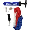 Баскетбольный набор 4в1 сетка насос 3 иглы и свисток SPALDING 8300SPCN