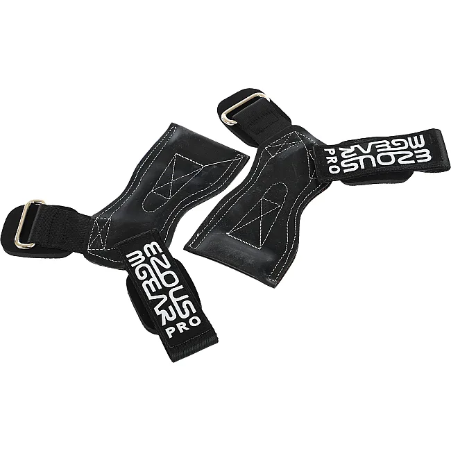 Накладки для подтягивания и тяги GRIPPS XTREME EZOUS D-07 2шт (Черный)