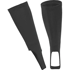 Футбольные гетры без носка обрезки SP-SPORT FB-2955 35-46 (Черный)