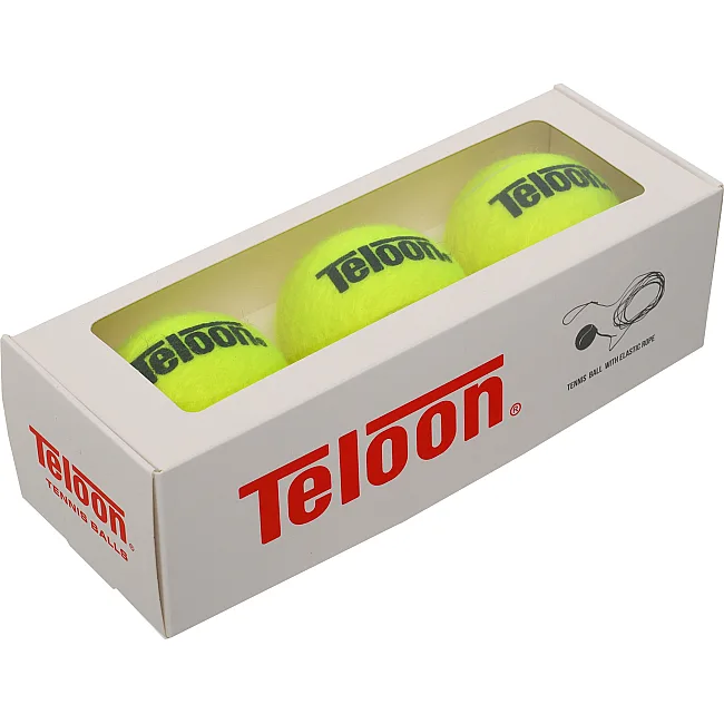 Теннисный мяч тренировочный на эластичной резинке
 набор 3 шт TELOON T818C-3