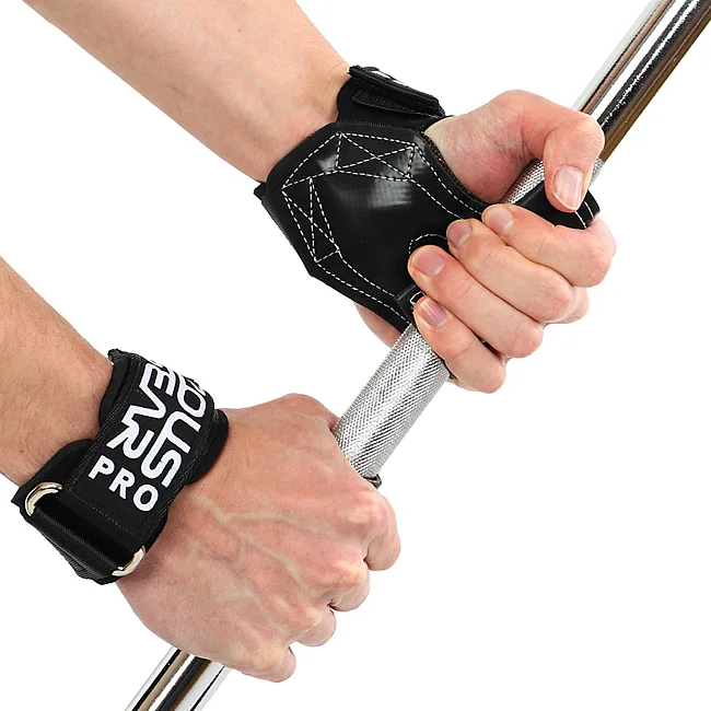 Накладки для подтягивания и тяги GRIPPS XTREME EZOUS D-07 2шт (Черный)