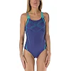 Купальник закрытый для женщин Arena GRAPHIC SWIM PRO BACK фиолетовый