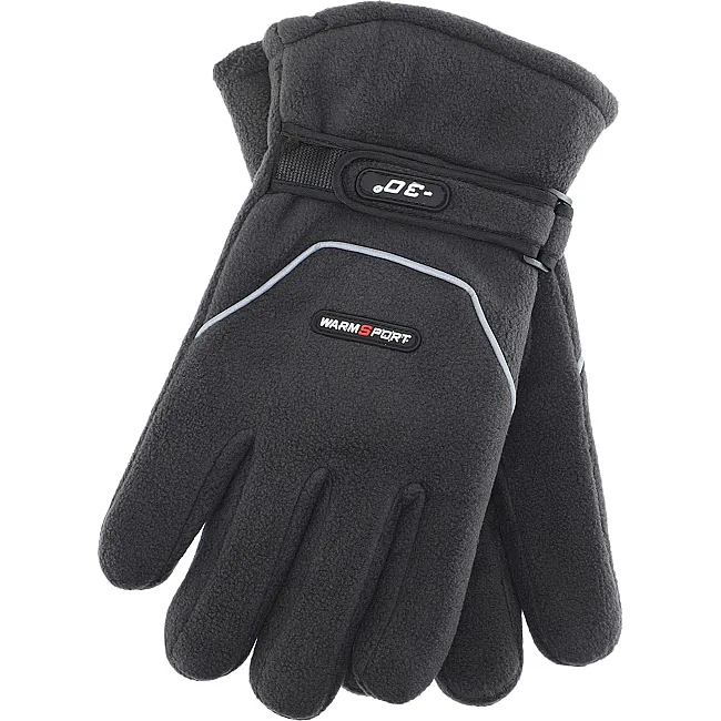 Спортивные теплые перчатки на меху
 SP-SPORT

 BC-8560 (Черный)