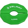 Блины диски сменные резиновые Rubber Change Plates ZELART
 TA-1692-0_25 0,25кг