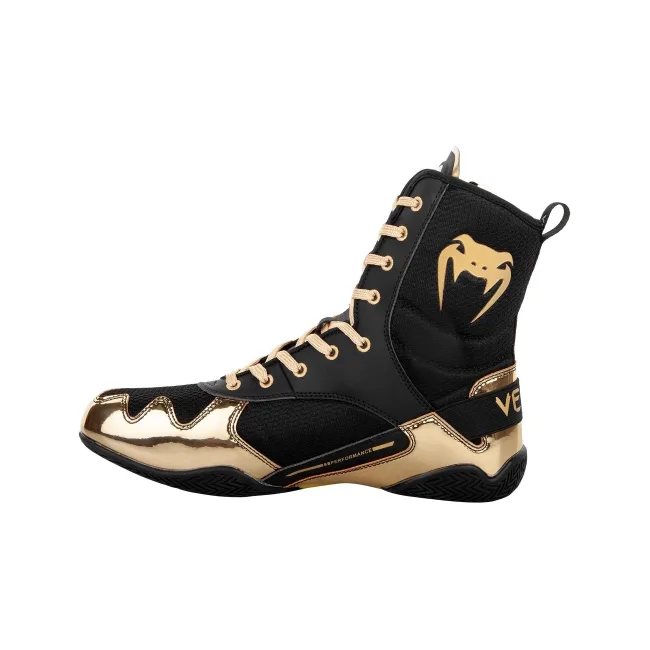 Боксерки для бокса VENUM Elite Black Gold