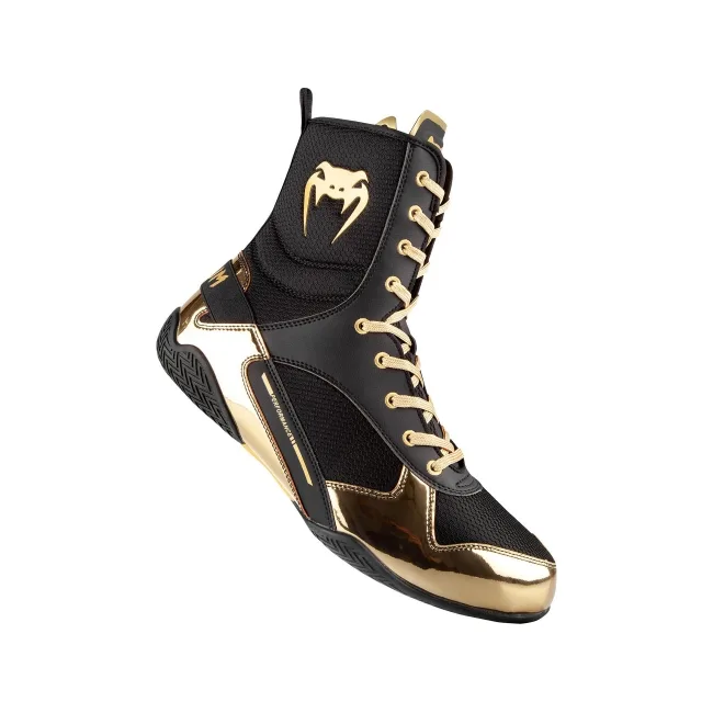 Боксерки для бокса VENUM Elite Black Gold
