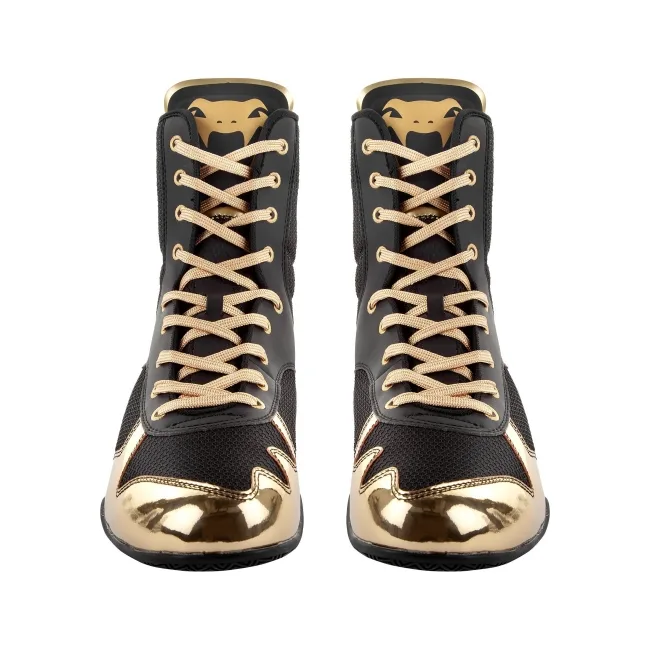 Боксерки для бокса VENUM Elite Black Gold
