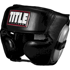 Боксерский шлем TITLE Platinum Premier Training 2.0 Black