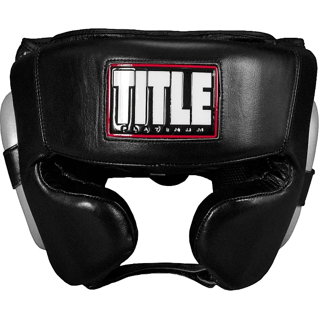 Боксерський шолом TITLE Platinum Premier Training 2.0 Black