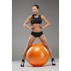 Фітнес м'яч (фітбол) POWER SYSTEM PS-4012 Ø65см PRO Orange