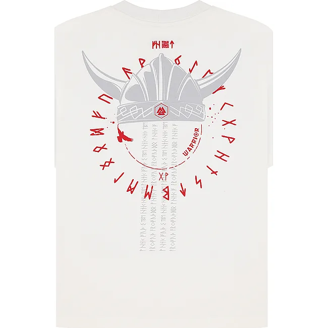 Футболка мужская PERESVIT Warrior Runes - White