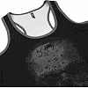 Майка женская VENUM Santa Muerte 3.0 For Women Black Black